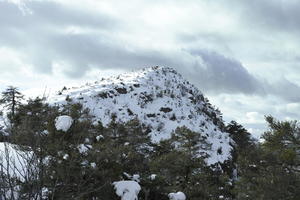 below, day, France, Greolieres, mountain, Provence Alpes Cote D