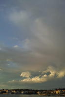 cloud, cloudy, Croatia, evening, eye level view, natural light, Nimbostratus, open space, sky, summer, Zadarska