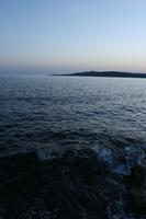 Alghero, clear, coastline, dawn, dusk, eye level view, Italia , Sardegna, seascape, sky