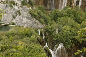 Croatia, day, diffuse, diffused light, elevated, Karlovacka, natural light, summer, waterfall, woodland