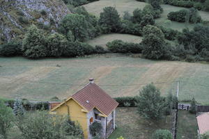 Asturias, day, diffuse, diffused light, elevated, house, mountain, natural light, Spain, summer