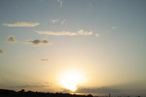 cloud, Croatia, eye level view, sky, spring, sun, sunset