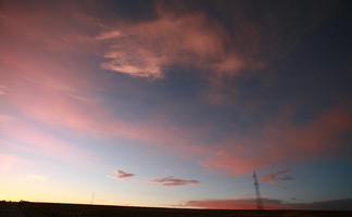 Ayacucho, cloud, eye level view, Peru, sky, summer, sunset, sunset