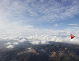 afternoon, autumn, cloud, cloudy, day, eye level view, natural light, open space, sky, Stratocumulus