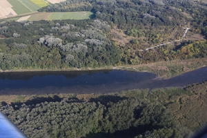 aerial view, Austria, day, forest, natural light, river, sunny, vegetation, Vienna, Wien