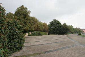 afternoon, Braunschweig, bush, day, Deutschland, eye level view, natural light, Niedersachsen, park, pavement, summer, tree, vegetation