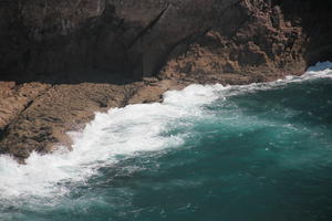 cliffs, day, elevated, looking down, open space, Portugal, Portugal, rocks, Sagres, seascape, shore, summer, sunlight, sunny, waves