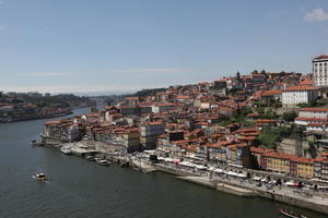 cityscape, day, elevated, Porto, Porto, Portugal, river, spring, sunny, urban