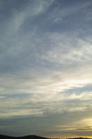 blue, Cirrostratus, cloud, Croatia, evening, eye level view, natural light, open space, sky, summer, sunset, Zadarska