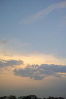 cloud, cloudy, Croatia, Cumulus, day, evening, eye level view, open space, sky, summer, sunset, Zadarska