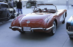 car, classic car, day, diffuse, diffused light, exhibition, eye level view, France, natural light, Nice, Provence Alpes Cote D