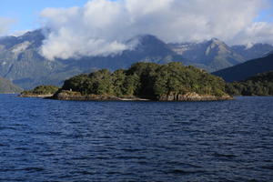 day, eye level view, mountain, New Zealand, seascape, summer, sunny