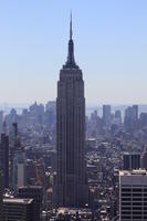 building, cityscape, day, elevated, Empire State Building, facade, Manhattan, New York, skyscraper, sunny, The United States