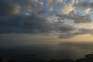 Canarias, cloud, dusk, elevated, evening, Las Palmas, seascape, sky, Spain, sunset