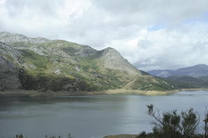 Asturias, day, diffuse, diffused light, elevated, lake, mountain, natural light, Spain, summer