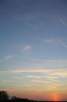 Cirrus, cloud, Croatia, evening, eye level view, open space, sky, summer, sunset, sunset, Zadarska