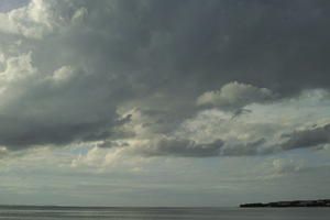 afternoon, autumn, cloud, cloudy, Cumulonimbus, day, eye level view, natural light, open space, overcast, overcast, sky, storm