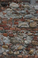 brick, close-up, day, Italia , Mondovi, Piemonte, stone, wall, winter