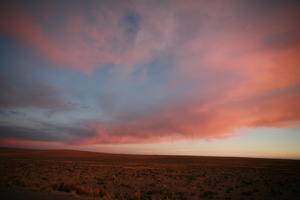 Ayacucho, cloud, eye level view, field, Peru, sky, summer, sunset, sunset