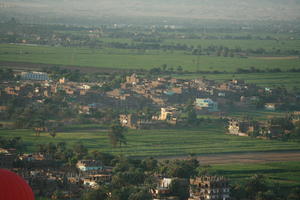 aerial view, dusk, East Timor, Egypt, Egypt, palm, town, tree, vegetation