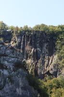 Croatia, day, elevated, Karlovacka, mountain, tree, vegetation, waterfall