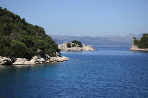 coastline, Croatia, day, eye level view, seascape, summer, tree, vegetation