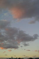 cloud, cloudy, Croatia, Cumulus, evening, eye level view, natural light, open space, sky, summer, Zadarska