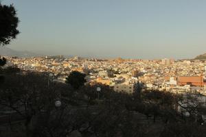 Alicante, cityscape, dusk, elevated, Spain, Valenciana