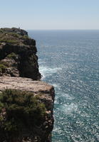 cliffs, day, elevated, looking down, open space, Portugal, Portugal, rocks, Sagres, seascape, summer, sunlight, sunny