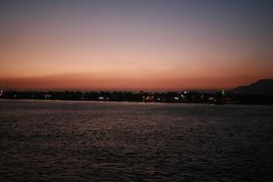 clear, dusk, East Timor, Egypt, Egypt, elevated, evening, landmarks, river Nile, sky