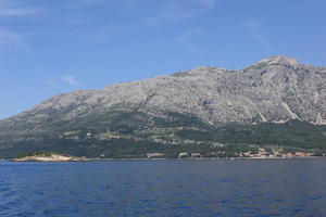 coastline, Croatia, day, eye level view, mountain, seascape, summer