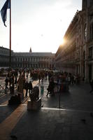 crowd, day, dusk, elevated, Italia , people, Piazza San Marco, square, Veneto, Venice, winter