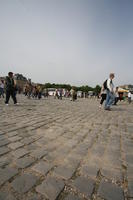 architecture, day, France, group, Ile-De-France, lowered, Paris, pavement, people, plaza, spring