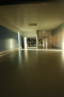 airport, Copenhagen , corridor, Denmark, dusk, eye level view, floor, interior, Kobenhavn, spring