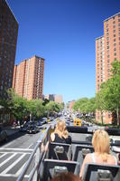 building, day, elevated, facade, Manhattan, New York, skyscraper, street, sunny, The United States, tree, vegetation