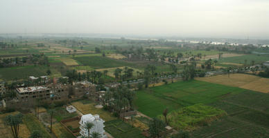 aerial view, day, diffuse, diffused light, Egypt, field, natural light, summer