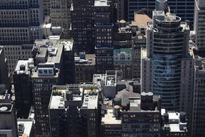 building, day, elevated, Manhattan, New York, roof, sunny, The United States