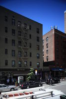 building, car, day, elevated, facade, Manhattan, New York, street, sunny, The United States