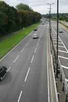 car, day, elevated, England, grass, guardrail, London, natural light, road, The United Kingdom, vegetation