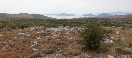 autumn, bush, Croatia, day, diffuse, diffused light, eye level view, moorland, mountain, shrub