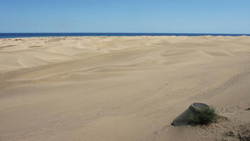 beach, Canarias, day, direct sunlight, dunes, eye level view, Las Palmas de Gran Canaria, sand dune, Spain, spring, sunny