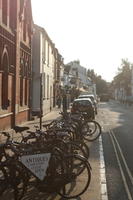 bicycle, day, England, eye level view, Stratford-Upon-Avon, street, summer, sunny, The United Kingdom