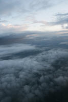 aerial view, cloud, overcast, overcast, sky