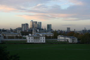 cityscape, day, dusk, elevated, England, Greenwich Park, London, park, The United Kingdom