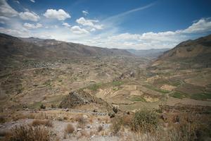 Arequipa, Arequipa, autumn, day, elevated, mountain, natural light, Peru, sunny, valley, Valley of Volcanoes, vegetation