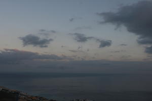 Canarias, cloud, dusk, elevated, evening, Las Palmas, seascape, sky, Spain, sunset