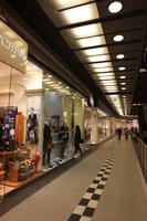 artificial lighting, ceiling, eye level view, floor, interior, light, Poland, Poznan, retail, shopping centre, Wielkopolskie