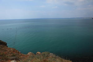 Bulgaria, cliff, day, elevated, natural light, seascape, Varna