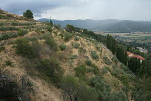 Arezzo, day, diffuse, diffused light, elevated, hill, Italia , Toscana, valley