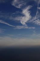 aerial view, cloud, dusk, Manhattan, New York, sky, The United States